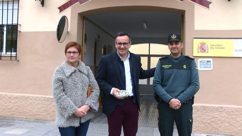 El delegado del Gobierno visitó el Cuartel de la Guardia Civil ...