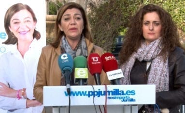 Seve Gonzalez y Paqui Tomas PP Jumilla