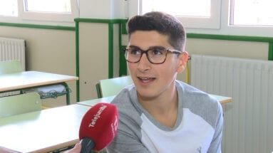 Enrique García Rodríguez, alumno participante en el proyecto del Cruz de Piedra