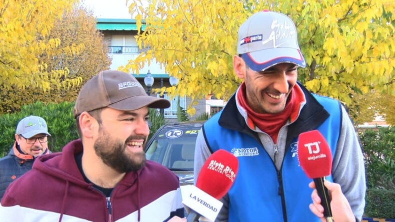 El equipo jumillano en la carrera lo componen José Tomás y Pablo Cañavate