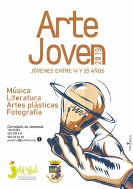 Cartel del Concurso Arte Joven 2019