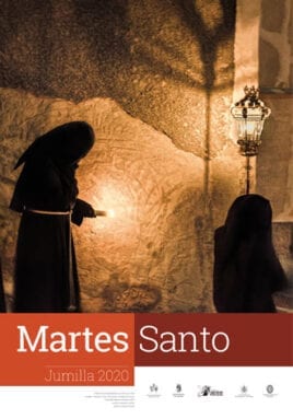 Cartel anunciador de la Procesión de Martes Santo