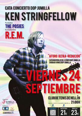 Cartel del concierto de Ken Stringfellow