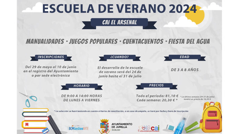 Cartel de la Escuela de Verano